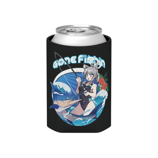 Gone Fishin' Koozie