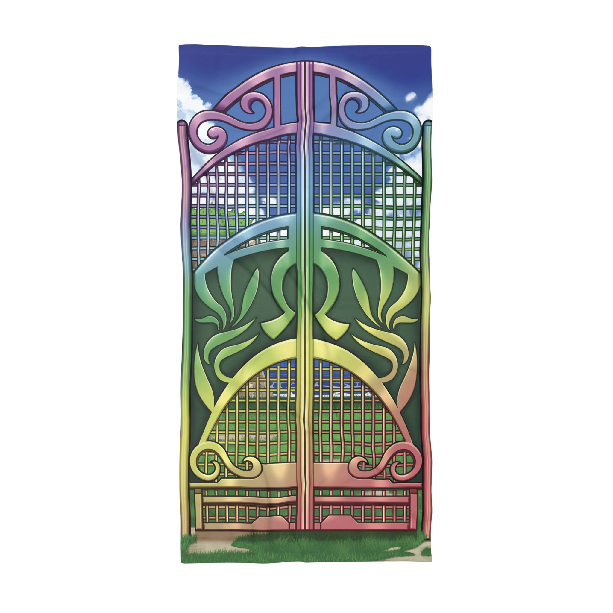Gates to Paradise - Beach Towel