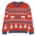 Red Winter Sweater